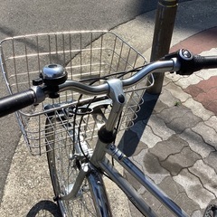 ♪ジモティー特価♪ＢＡＡ規格　自動点灯ＬＥＤオートライト＋シマノ製内装３段変速付き2６型ファミリーサイクル　中古自転車の画像