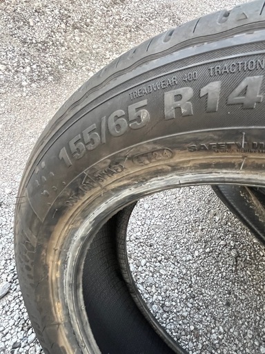 激安!! タイヤお買い得4本セット!! 155/65R14
