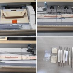 ジャンク ブラザー 編み機 KH-811 パリエ ニットリーダー(811用）付属 昭和レトロ BROTHER 手芸 現状品 編機 ハンドクラフト 苫小牧西店の画像