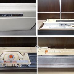 ジャンク ブラザー 編み機 KH-811 パリエ ニットリーダー(811用）付属 昭和レトロ BROTHER 手芸 現状品 編機 ハンドクラフト 苫小牧西店の画像