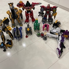 戦隊物ヒーローおもちゃセット