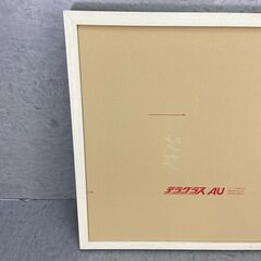 木製額縁 美術　絵画　画材　乳白仕上　アクリル付き　M15サイズの画像
