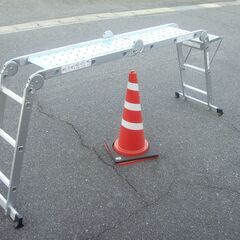 3.4ｍ ハシゴ 多機能 脚立 洗車台 モノ市場安城店 119