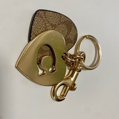 COACH キーリング　ハート