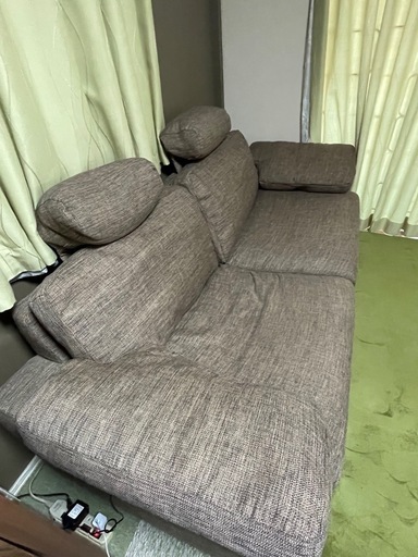 【お得】 ソファ ヘッドレスト付 iDC大塚家具 #4 HG デュオ 2人掛け・3人掛けソファ