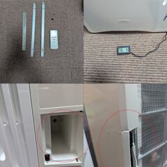 【価格交渉可】窓用エアコン　KOIZUMI　KAW-1847の画像
