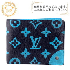 ルイヴィトン LOUIS VUITTON 二つ折り財布 モノグラ...