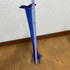 ガラス花瓶 花器 特大の画像