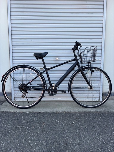 【商談中‼︎】　☆前後タイヤ新品☆   27型　6S  LEDオートライトシティーサイクル　防犯登録料込価格︎‼︎