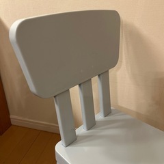 IKEAキッズチェア マンムット の画像