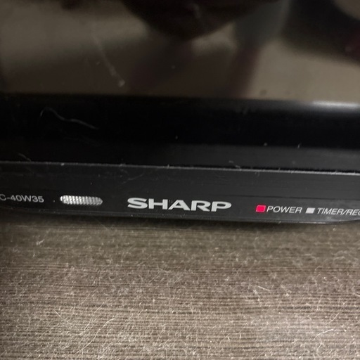SHARPテレビ