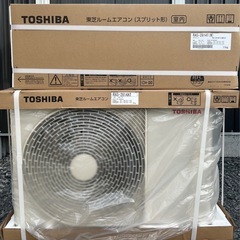 【標準工事費込み】東芝エアコン　10畳用　2024年製　①