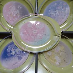 フリー小皿桜花5点セット