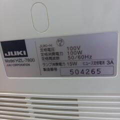 JUKIコンピューターミシンHZL-7800の画像