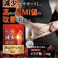 カロバーンEX 30日分 肥満気味の方の体重 体脂肪の減少を助ける 血中中性脂肪 機能性表示食品の画像