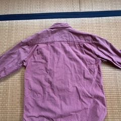 メンズ　綿長袖シャツの画像