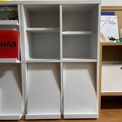 カラーボックス　ホワイト