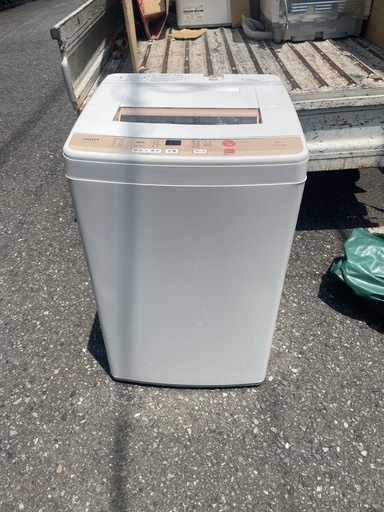 アクア 全自動洗濯機 洗濯：7.0kg 簡易乾燥 幅56cm 3Dアクティブ