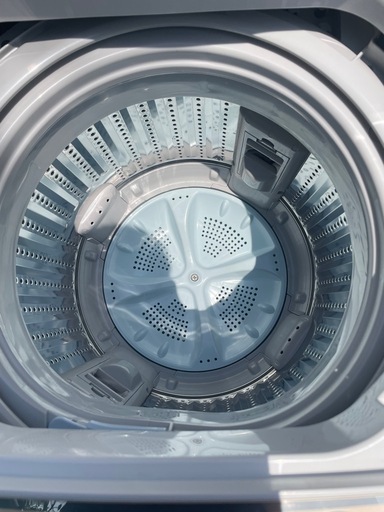 北九州市内配送無料　保証付き AQUA アクア 簡易乾燥機能付き洗濯機 5.0kg AQW-S50D