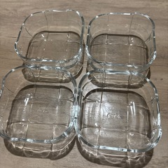 コカコーラ　ガラス皿セット