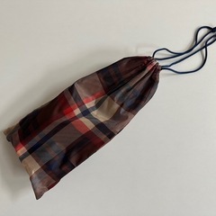 ビーチサンダル チェック柄の画像