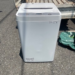 北九州市内配送無料　保証付き 全自動洗濯機 ブラウン系 ES-G...