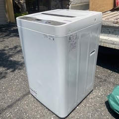 北九州市内配送無料　保証付き 全自動洗濯機 ブラウン系 ES-GE6E-T [洗濯6.0kg /乾燥機能無 /上開き] の画像