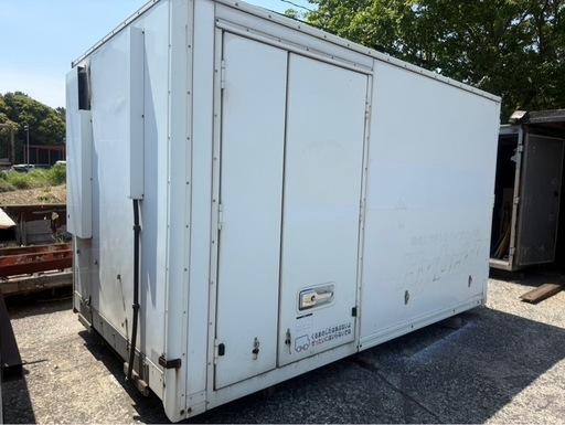 No.717 保冷バン 2t 車 アルミ 箱 バイク 倉庫 トラック コンテナ 米 