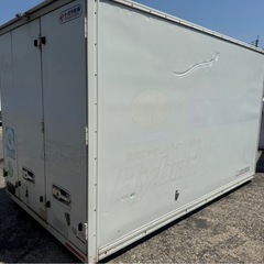 No.911 保冷バン2t 車  アルミ 箱 バイク 倉庫 トラック コンテナ 米 保管庫 物置 DIYの画像