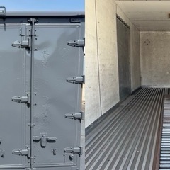 No.913 保冷バン 3t 車  アルミ 箱 バイク 倉庫 トラック コンテナ 米 保管庫 物置 DIYの画像