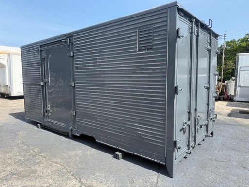 No.913 保冷バン 3t 車  アルミ 箱 バイク 倉庫 トラック コンテナ 米 保管庫 物置 DIY