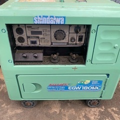 【神奈川県発】新ダイワ ガソリンエンジン溶接機  EGW180M...