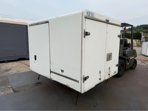 No.915 保冷バン 軽トラ仕様  アルミ 箱 バイク 倉庫 トラック コンテナ 米 保管庫 物置 DIY