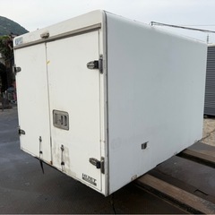 No.915 保冷バン 軽トラ仕様  アルミ 箱 バイク 倉庫 トラック コンテナ 米 保管庫 物置 DIYの画像