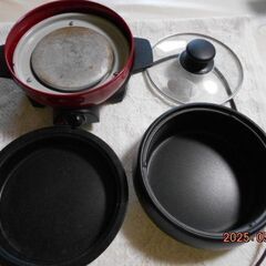 一人鍋・一人焼肉鍋・中古品・通電できましたの画像