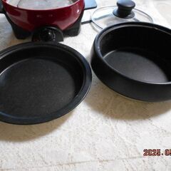 一人鍋・一人焼肉鍋・中古品・通電できましたの画像