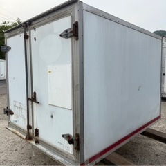 No.917 保冷バン 軽トラ仕様  アルミ 箱 バイク 倉庫 トラック コンテナ 米 保管庫 物置 DIYの画像
