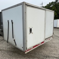 No.917 保冷バン 軽トラ仕様  アルミ 箱 バイク 倉庫 トラック コンテナ 米 保管庫 物置 DIYの画像