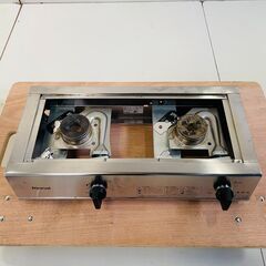 ガステーブルコンロ RSB-211A リンナイ 2023年 業務用 都市ガス 2口　現状渡しの画像