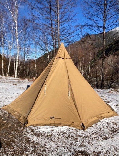 WAQ Alpha TC/FTファミリーテント　ワンポールテント　ティピー