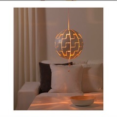 IKEA おしゃれ照明　ペンダントライト　白
の画像