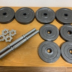 IGNIO  ダンベル　10キロX2個　！