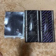 ネクタイセット×2、ミッキーハンカチ