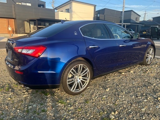 マセラティ ギブリS サンルーフ パドルシフト 可変マフラー 車検令和8  