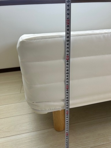 美品‼️配達可【セミダブルベッド　無印良品】【管理番号11405】伊