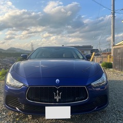 諸経費なし！陸送可能！マセラティ ギブリS サンルーフ パドルシフト 可変マフラー 車検令和8年5月の画像