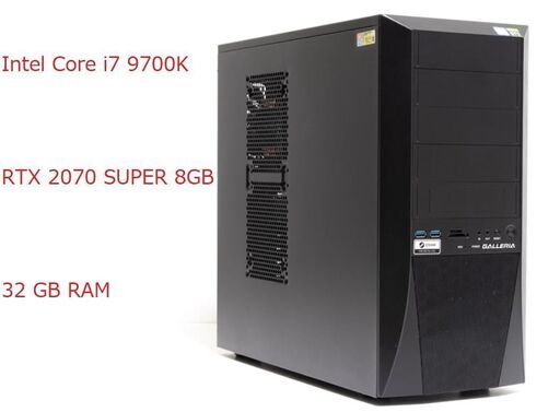 ゲーミングPC i7 9700K &GeForce RTX 2070 &32GB (nick231) 市原
