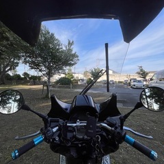 マジェスティ125 FI 屋根付き  BEAMSマフラーの画像
