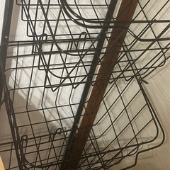 3段ランドリーラックの画像