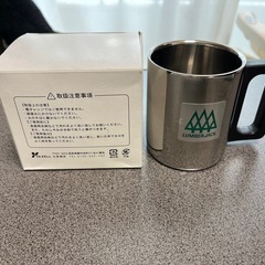 【新品未使用】アウトドア　ランバージャック　ステンレスコップ　